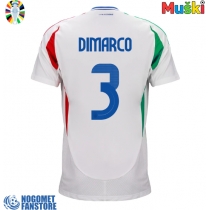 Italija Federico Dimarco #3 Gostujuci Dres EP 2024 Kratak Rukav